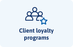 Client loyalty programs