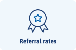 Referral rates
