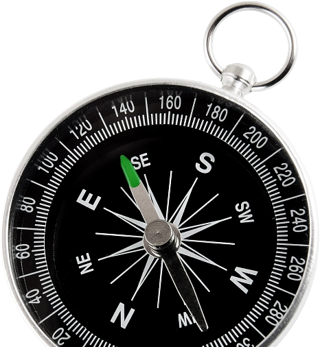 Compass Isolated